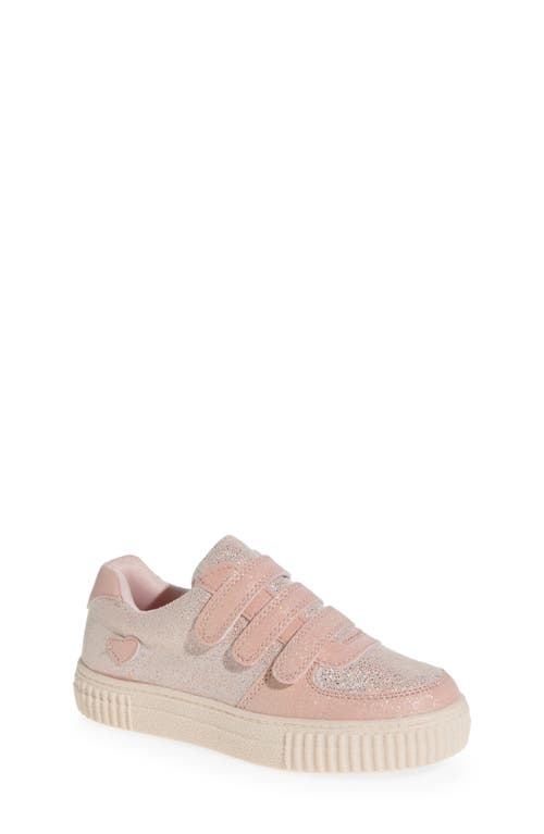 Tucker + Tate Tallulah Glitter Sneaker In Pink Shimmer