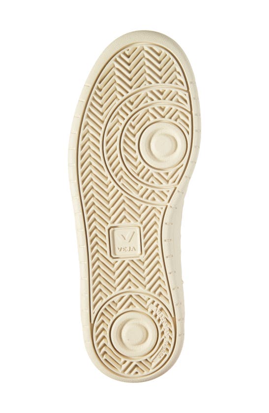 Veja Recife Logo Leather Sneaker In Extra-white Babe