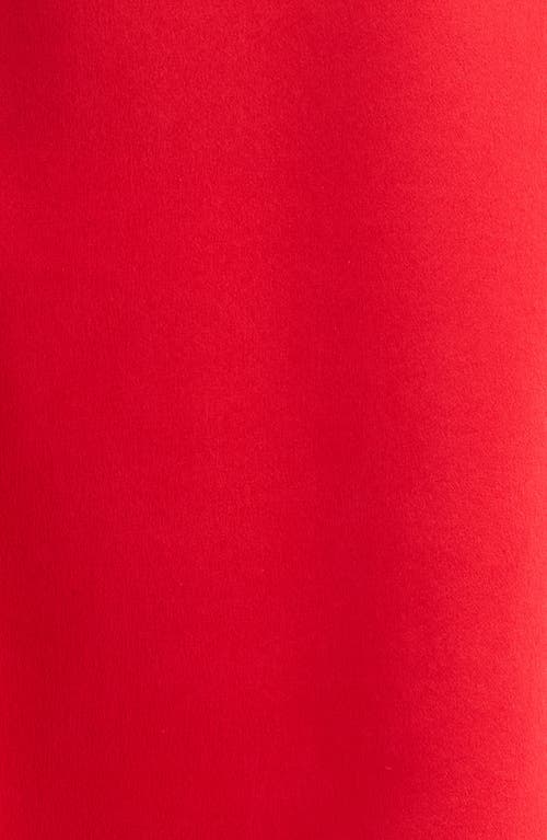 Lunya Washable Silk Tee Short Set In Carmine Red