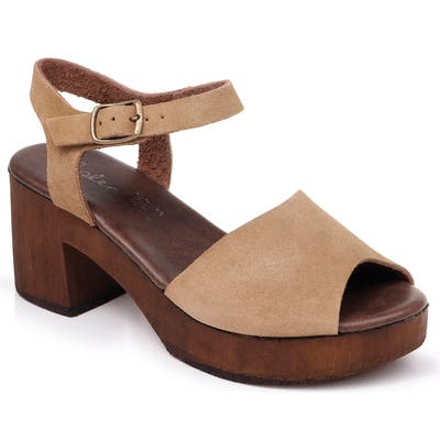 Splendid Hoover Quarter Strap Sandal, Beige
