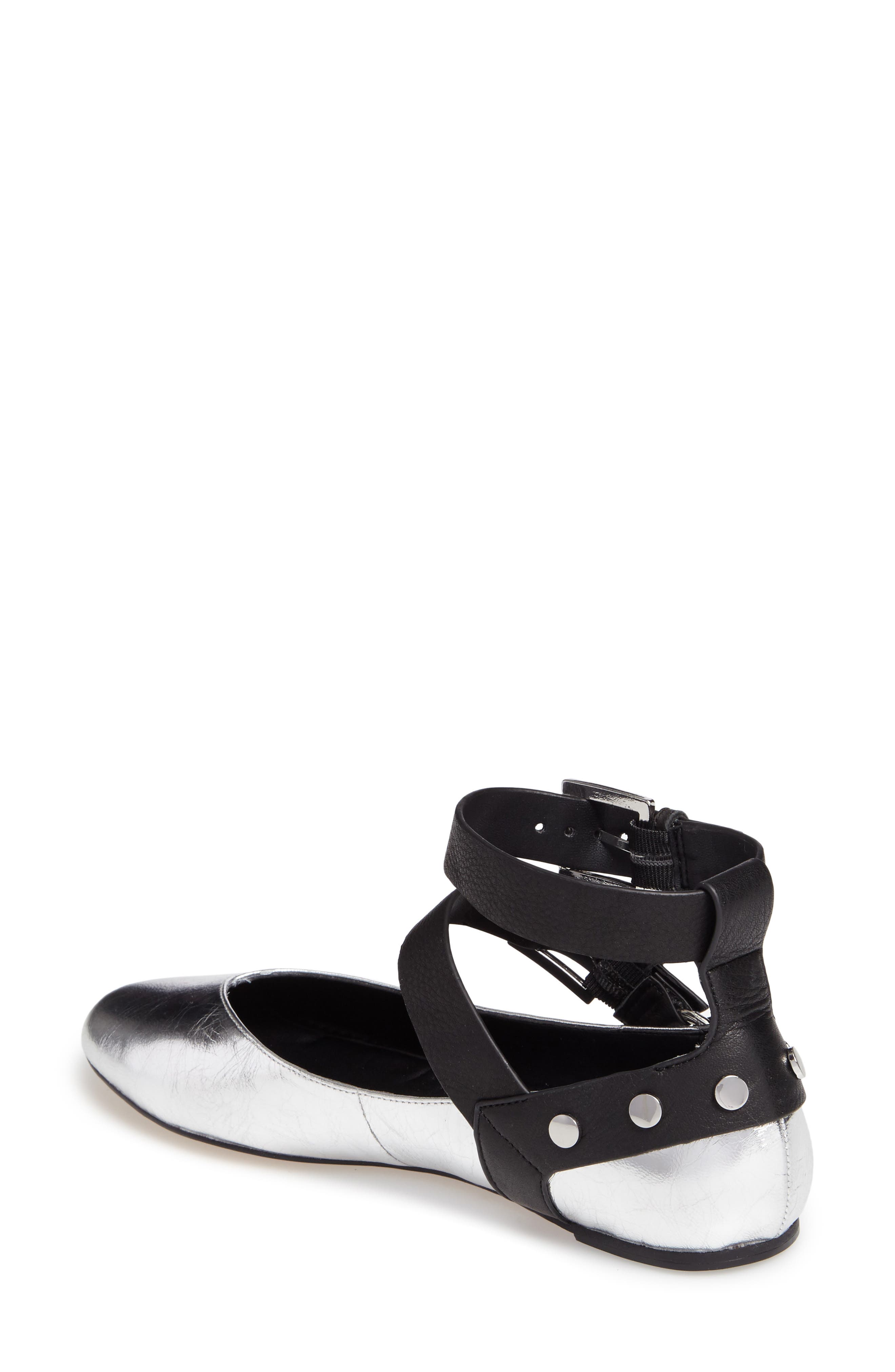 rebecca minkoff vivica ankle strap flat