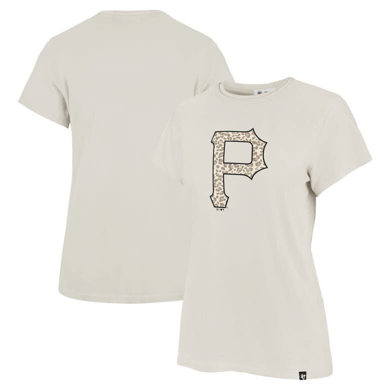 Shop 47 ' Oatmeal Pittsburgh Pirates Imprint Frankie T-shirt