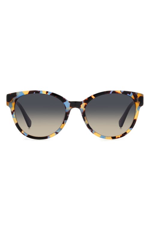 Kate Spade New York nathalie 55mm gradient round sunglasses in at Nordstrom