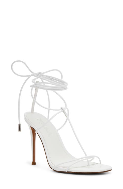 Shop Steve Madden Temptation Strappy Sandal In White