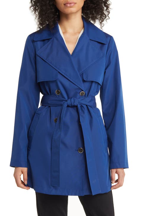 Women's Blue Trench Coats | Nordstrom