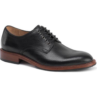 Trask Landry Plain Toe Derby, Black