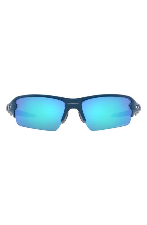 Oakley Flak 2.0 61mm Prizm Polarized Rectangular Sunglasses in Sapphire at Nordstrom