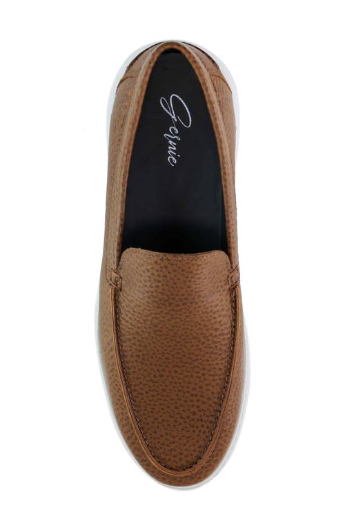 Gernie Venetian Low Top Sneaker In Cognac