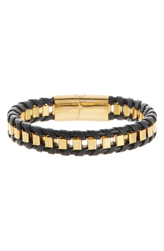 Shop Eye Candy Los Angeles Howie Cuff Bracelet In Gold