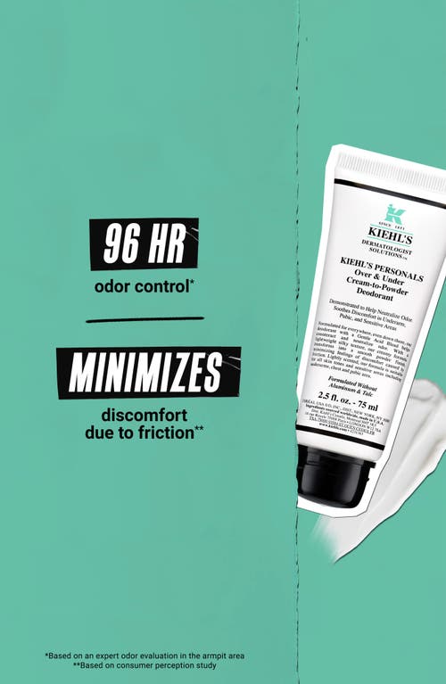 Kiehl's Since 1851 Over & Under Cream-to-powder Deodorant In No Color