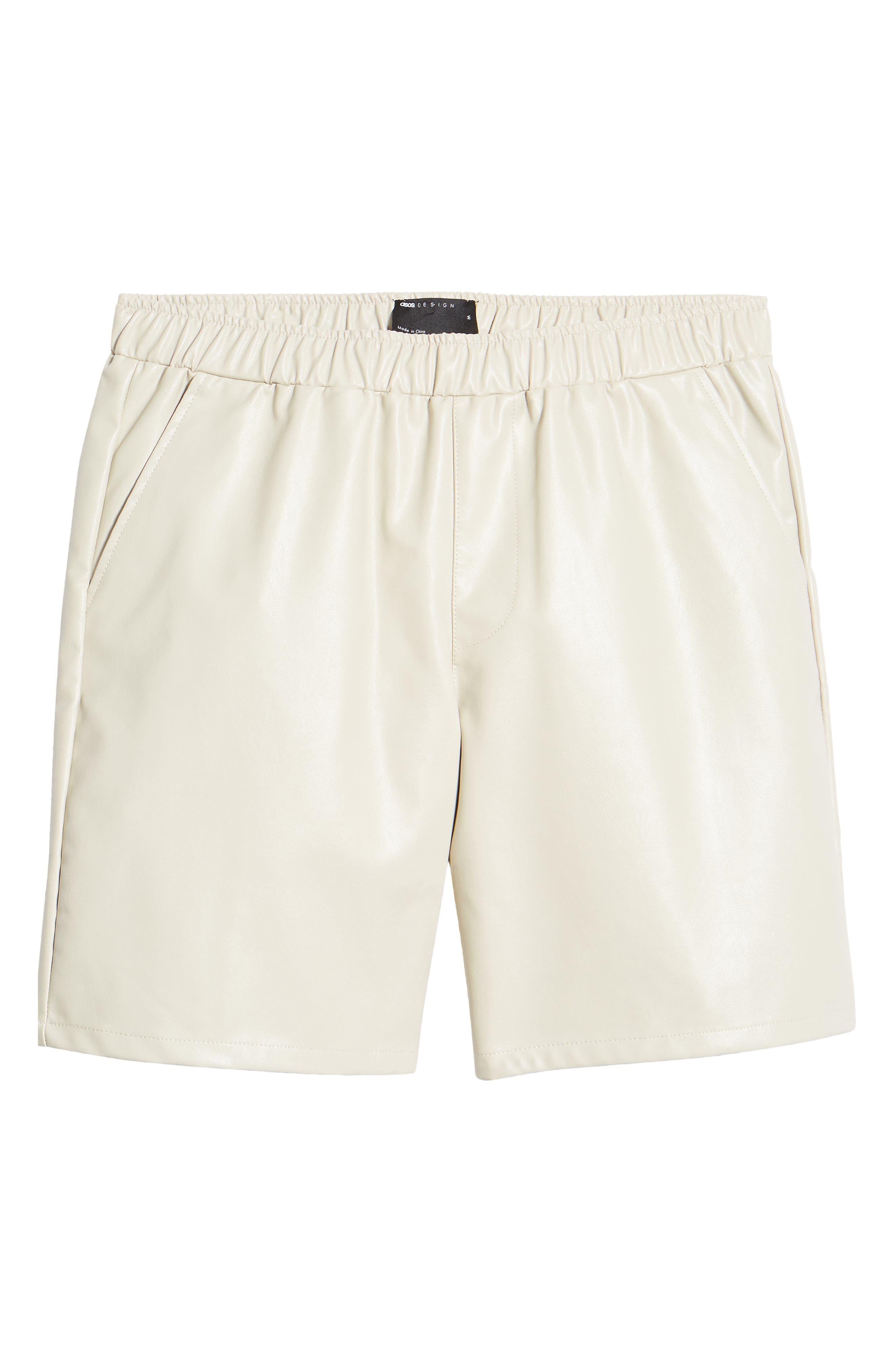 ASOS DESIGN Faux Leather Shorts | Nordstrom