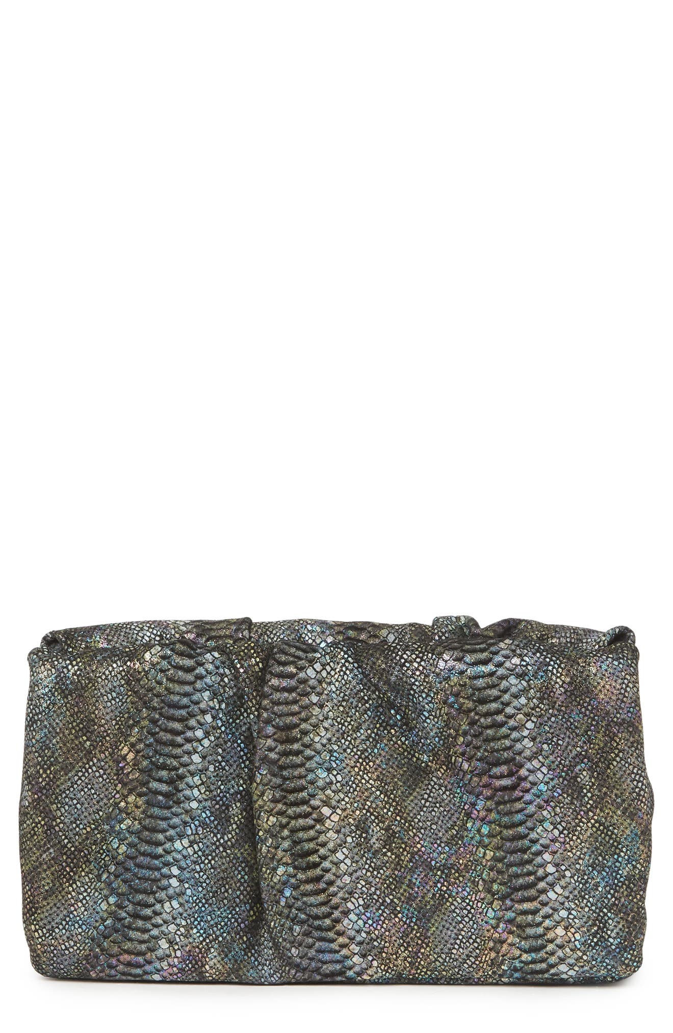 rebecca minkoff ruched clutch