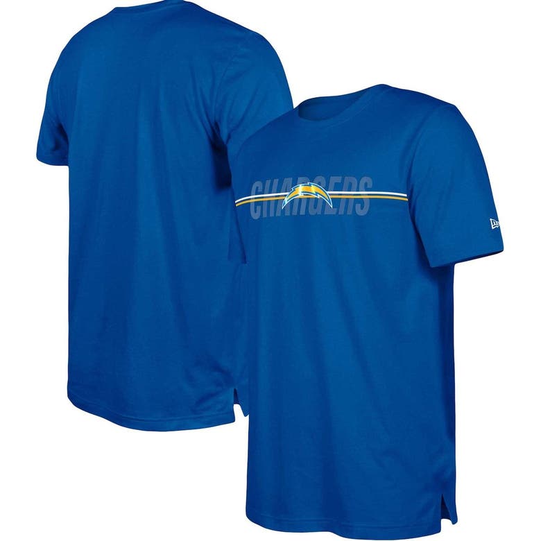 Women's New Era Powder Blue Los Angeles Chargers 2023 NFL Training Camp T-Shirt Size: Large