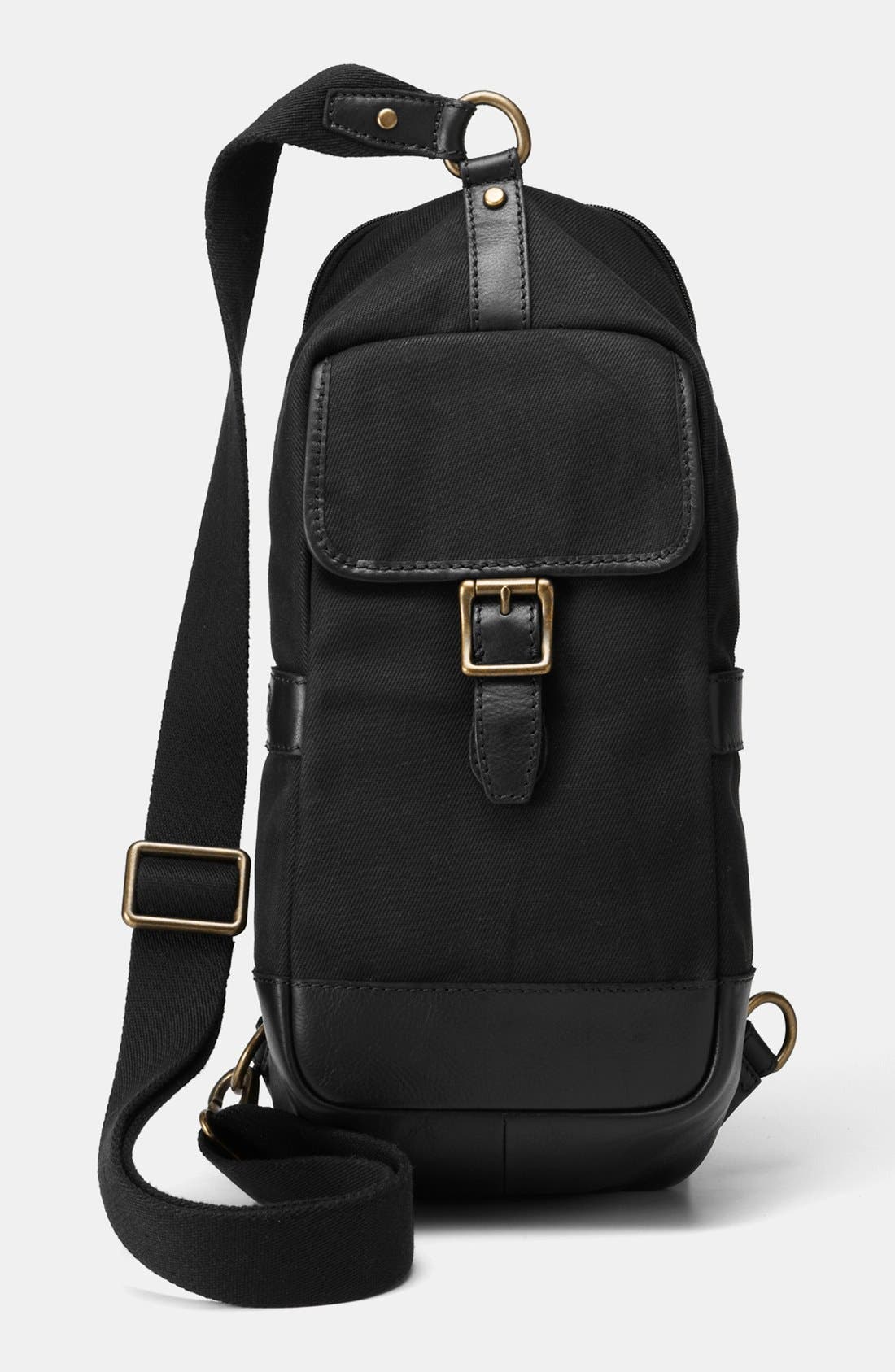 fossil sling bag man