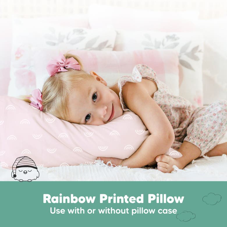 Shop Keababies 2-pack Toddler Pillows In Pastel Rainbow