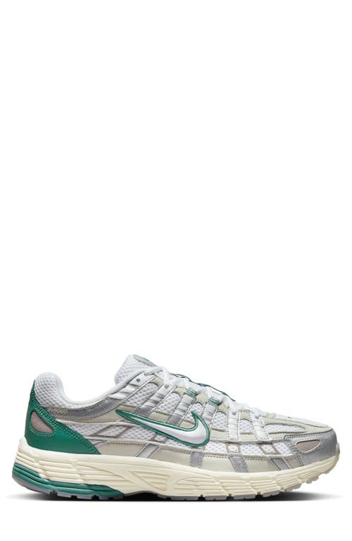 Shop Nike P-6000 Premium Sneaker In Light Bone/white/silver