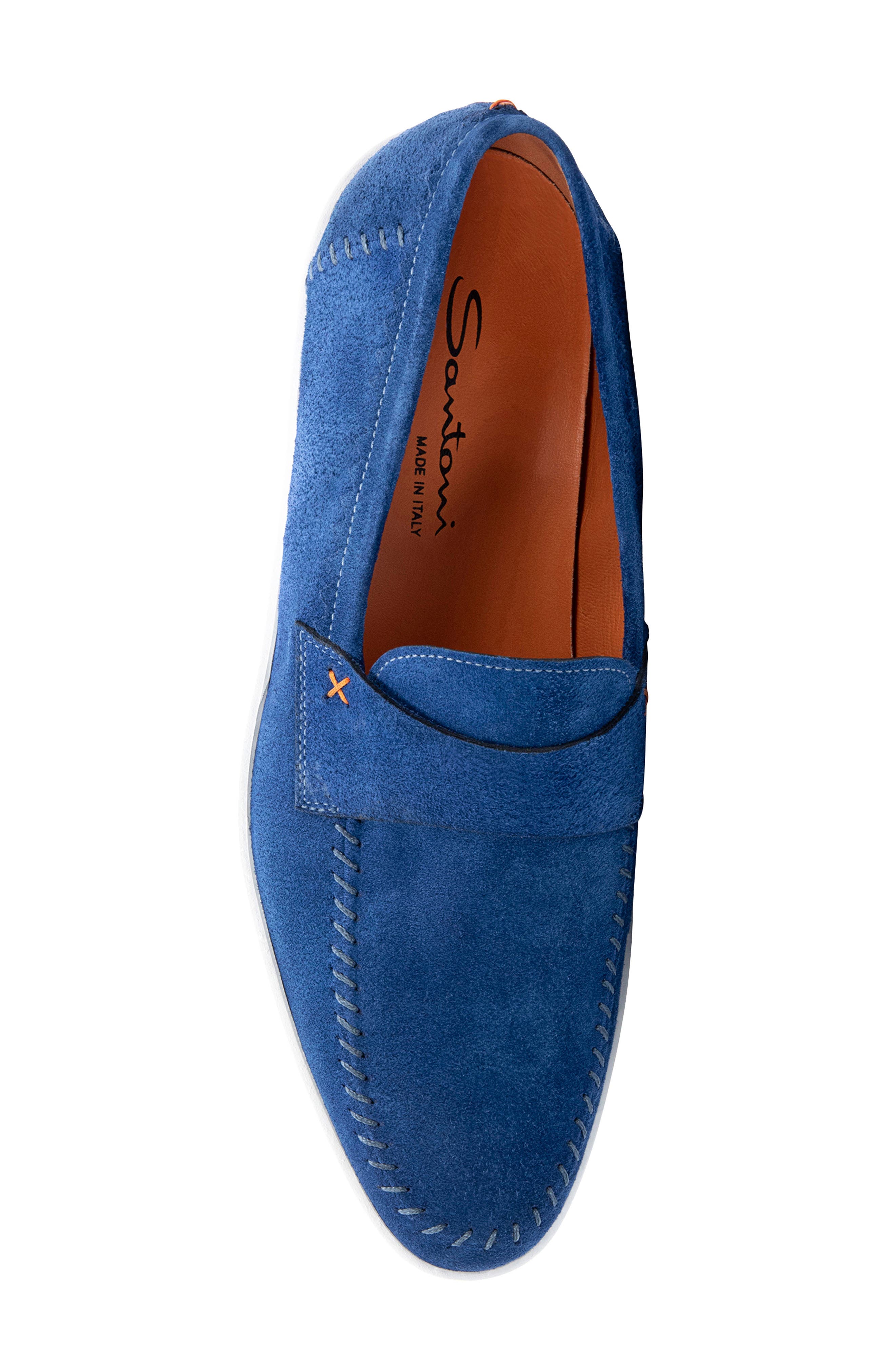 santoni banker loafer