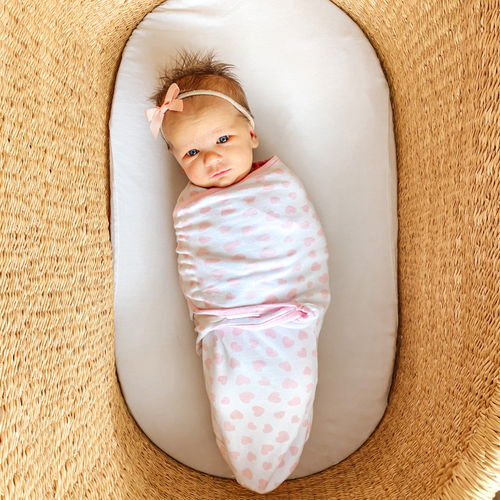 Comfy Cubs Easy Swaddle Blanket In Pink