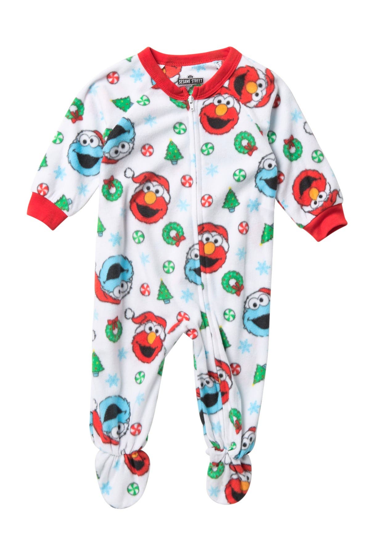 Ame Sesame Street Fleece Footie Pajamas Baby Boys Nordstrom Rack