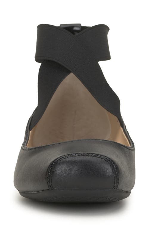 Shop Jessica Simpson 'mandalaye' Leather Flat In Black/black