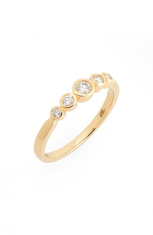 Bony Levy Monaco Gradient Diamond Ring 18K Yellow Gold at Nordstrom,