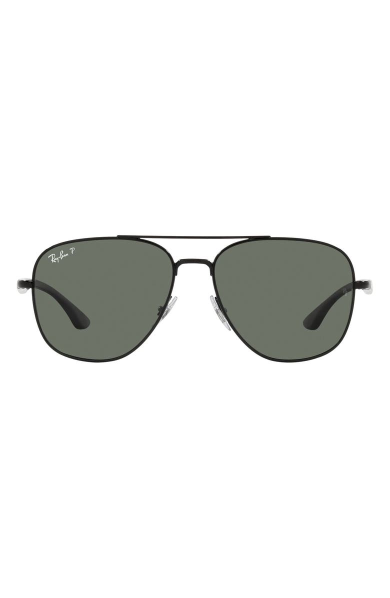 Ray-Ban 56mm Polarized Square Sunglasses | Nordstrom