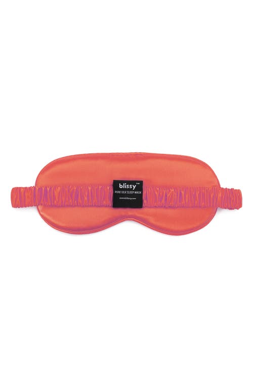 Blissy Silk Sleep Mask In Sunrise