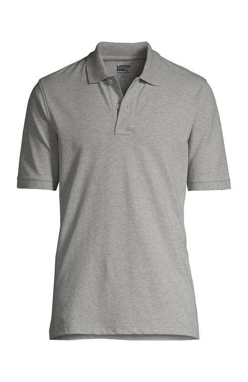 Shop Lands' End Short Sleeve Comfort-first Mesh Polo Shirt In Gray Heather