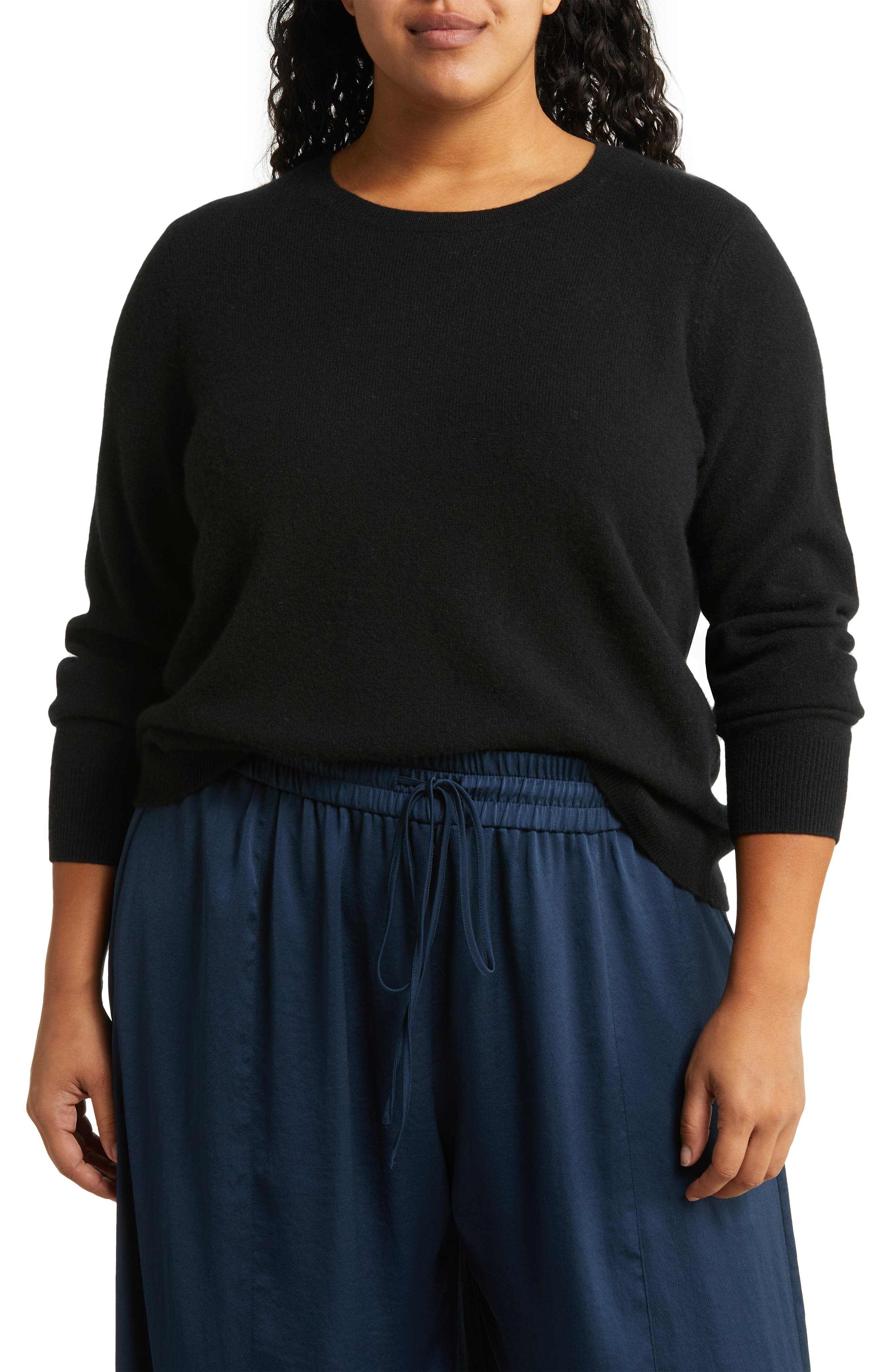 Cashmere Plus-Size Sweaters 