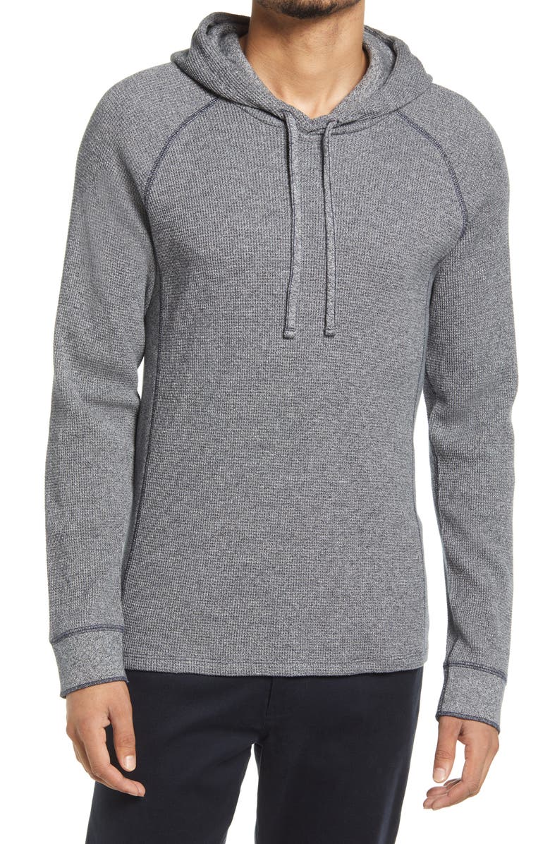 Vince Mouline Thermal Pima Cotton Hoodie | Nordstrom