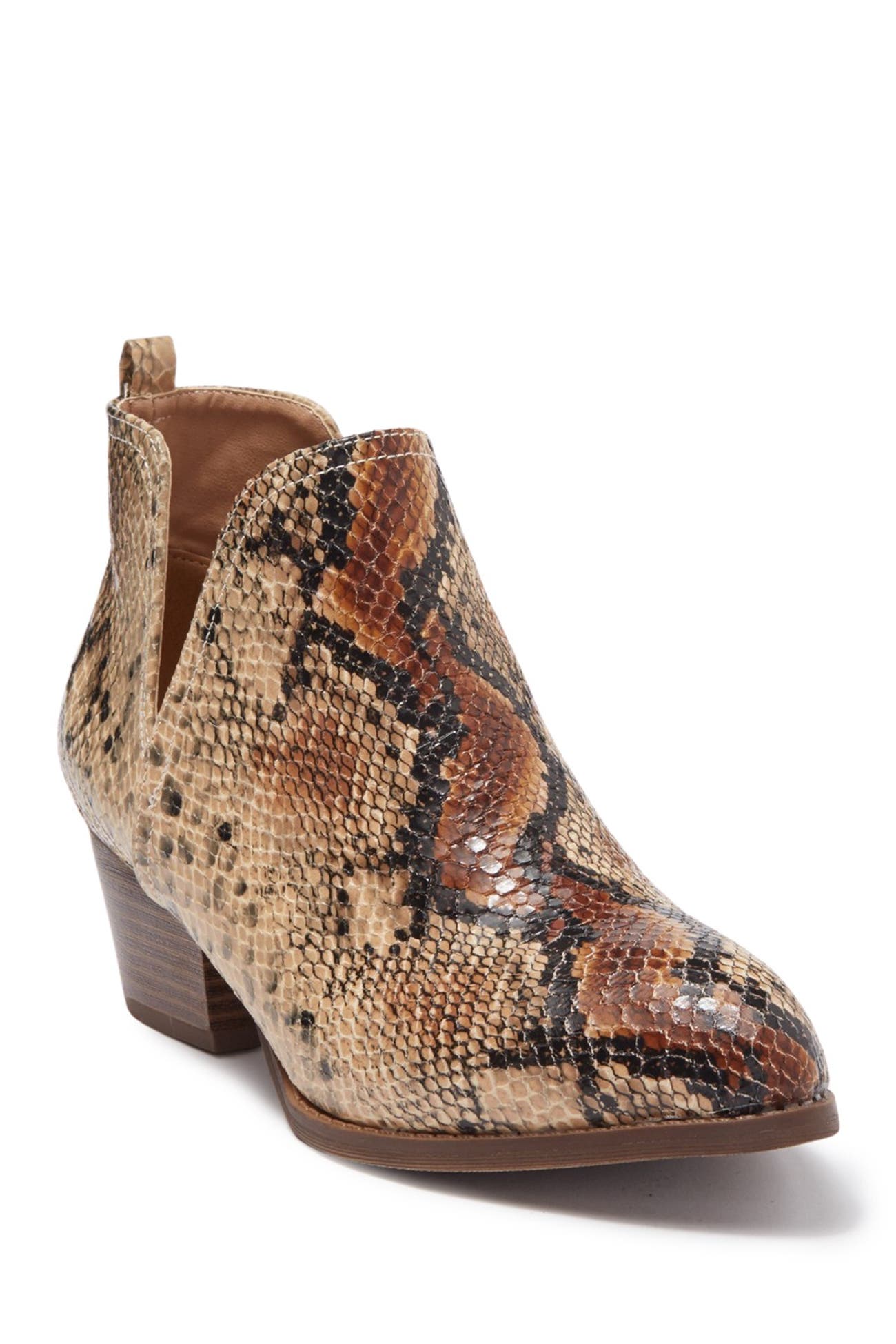 Chinese Laundry | Cortes Snakeskin Embossed Ankle Boot | Nordstrom Rack