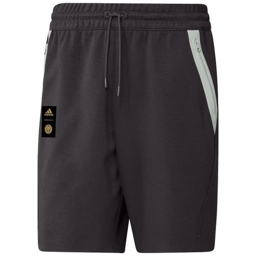 Men's adidas Black Orlando City SC 2023 Player Travel Shorts