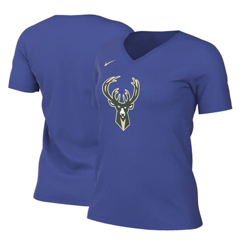 Nike Men's 2022-23 City Edition Milwaukee Bucks Royal Essential Pullover Hoodie, Small, Blue