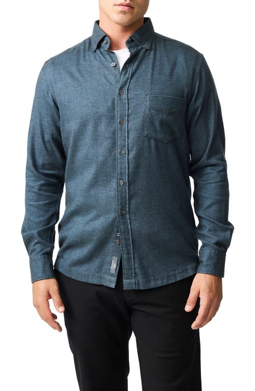 Rodd & Gunn Barrhill Sports Fit Button-down Shirt In Indigo