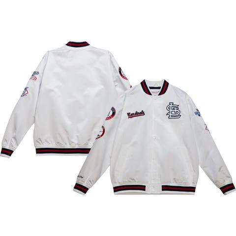 Heavyweight Satin Jacket St. Louis Cardinals - Shop Mitchell & Ness  Outerwear and Jackets Mitchell & Ness Nostalgia Co.