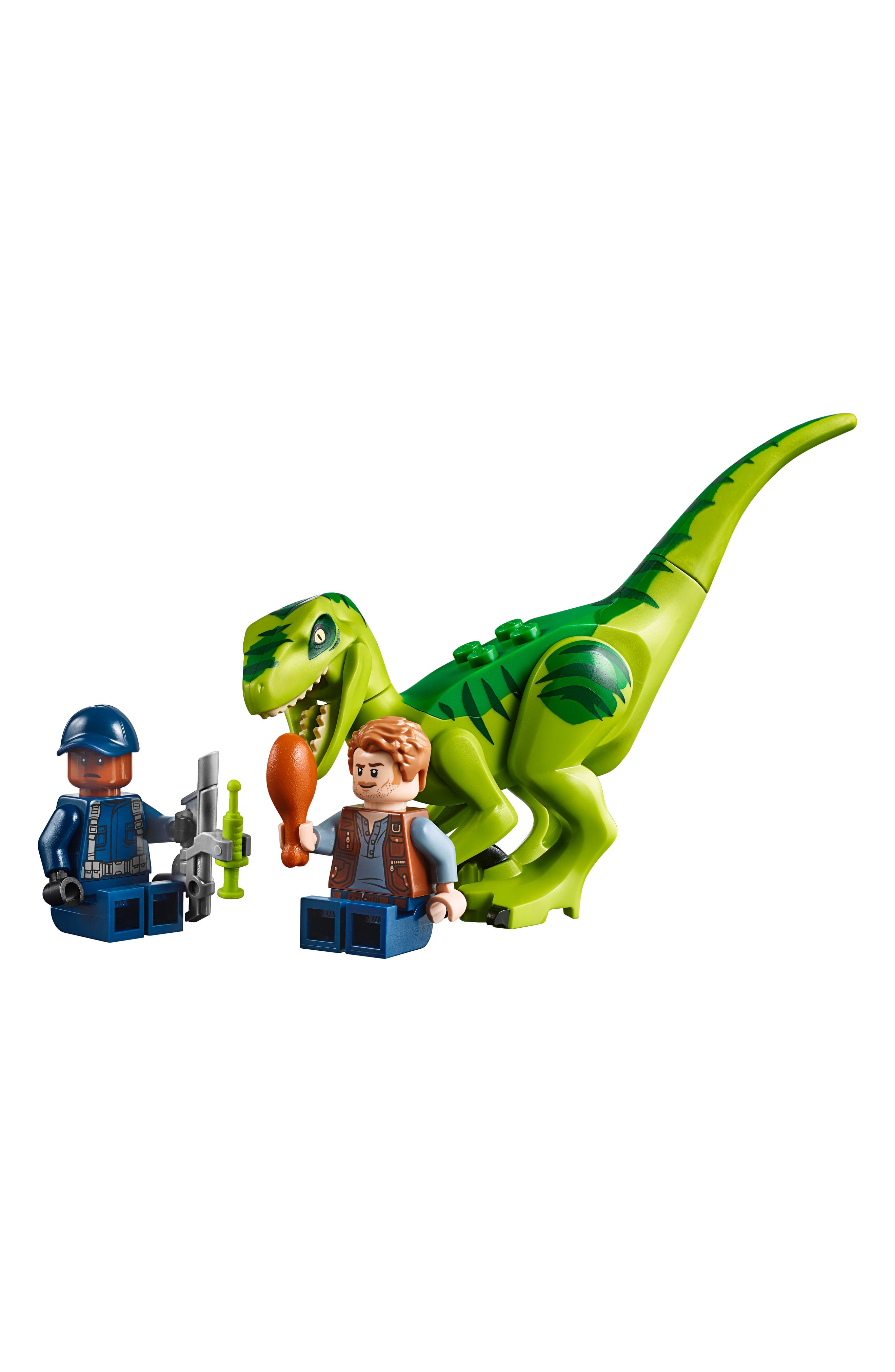 lego juniors raptor rescue truck set