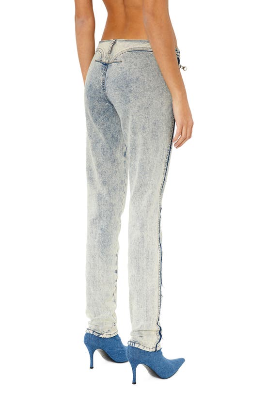 Shop Diesel ® D-tail 09f12 Skinny Jeans In Denim