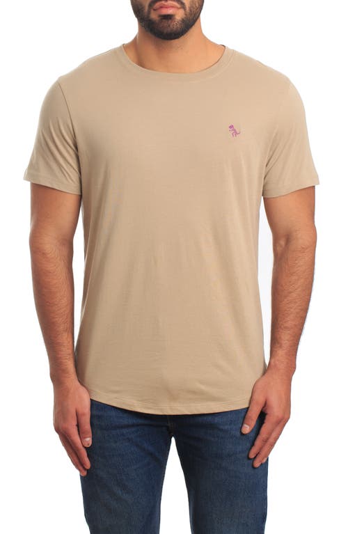 Jared Lang T-Rex Embroidered T-Shirt Sand at Nordstrom,