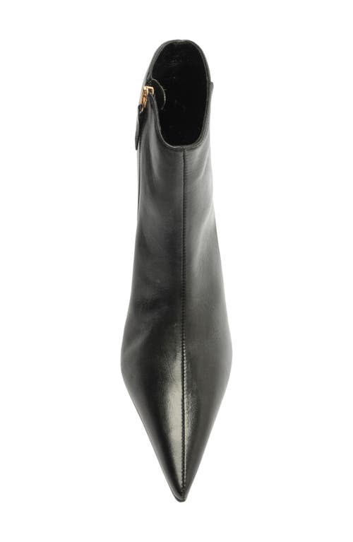 Shop Schutz Mikki Pointed Toe Bootie In Black