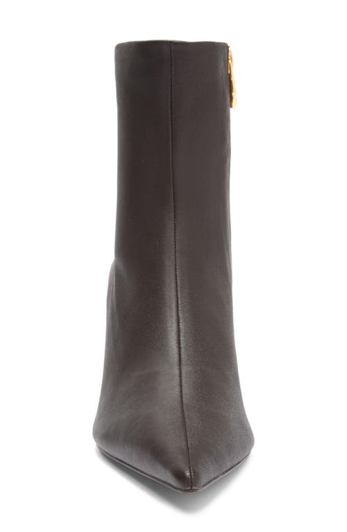 Shop Cult Gaia Vail Pointed Toe Sock Bootie In Espresso