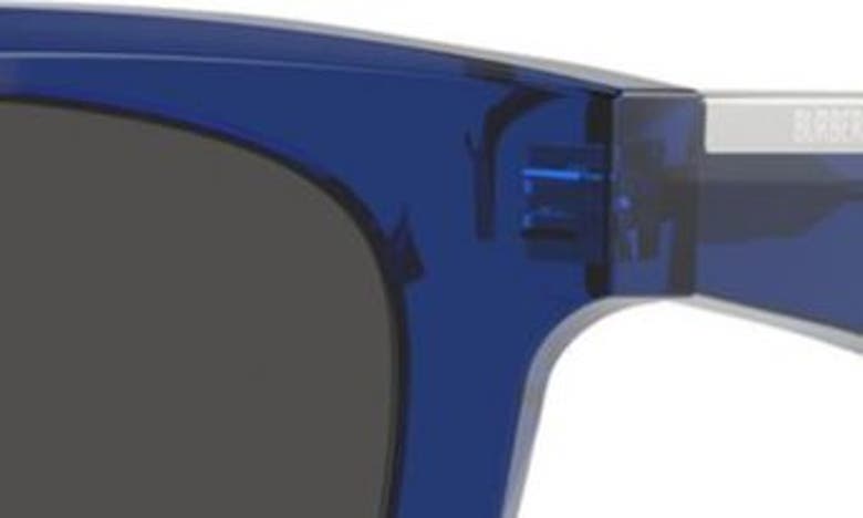 Shop Burberry 50mm Square Sunglasses In Blue