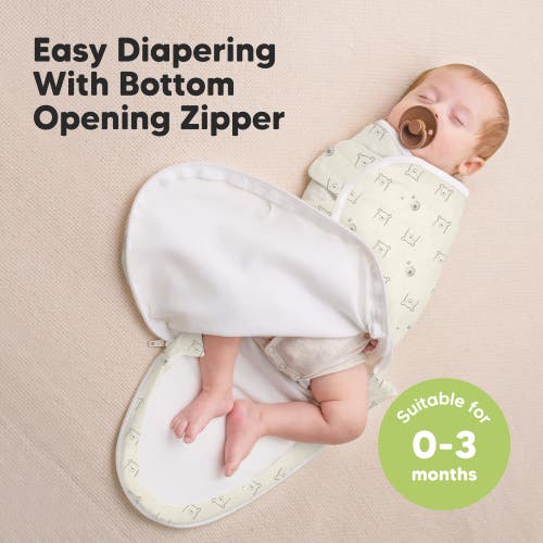 Keababies 3-pack Soothe Zippy Swaddle Wrap In Bumble Bear