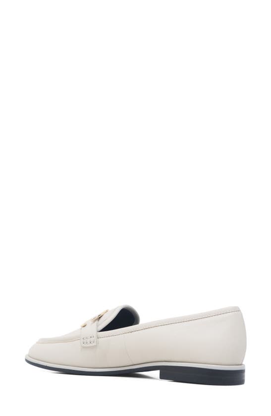 Shop Kenneth Cole New York Lydia Bit Loafer In Bone Leather
