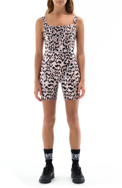 Nordstrom Treasure & Bond Leopard Print Boy Shorts Underwear Girls