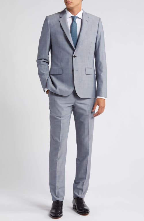 Tailored Fit Suit in Light Blue