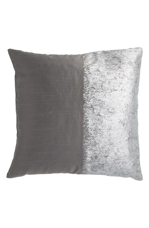 Metallic Texture Throw Pillow