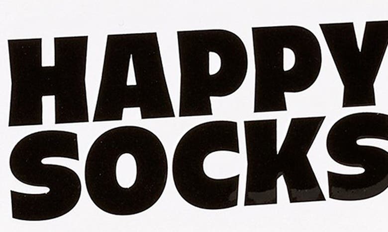 Happy Socks Pride Assorted 3-pack Crew Socks In White Multi
