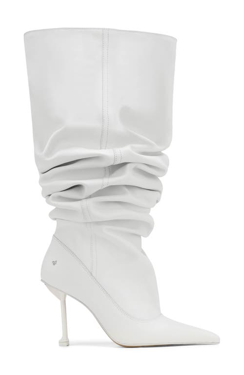 Naked Wolfe Vern Nappa Cow Leather White In White-nappa Cow Leather