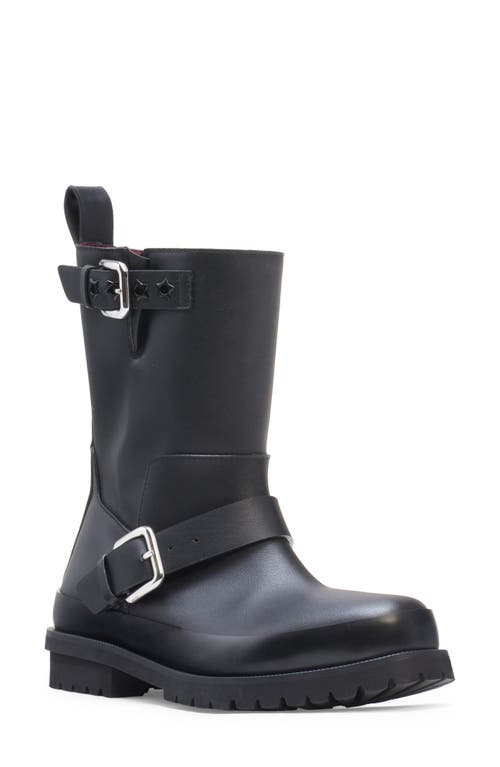 Shop Stella Mccartney Trace Engineer Boot In Black