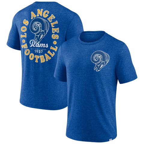 Los Angeles Rams Shirt inspired With Silver Puff Design 